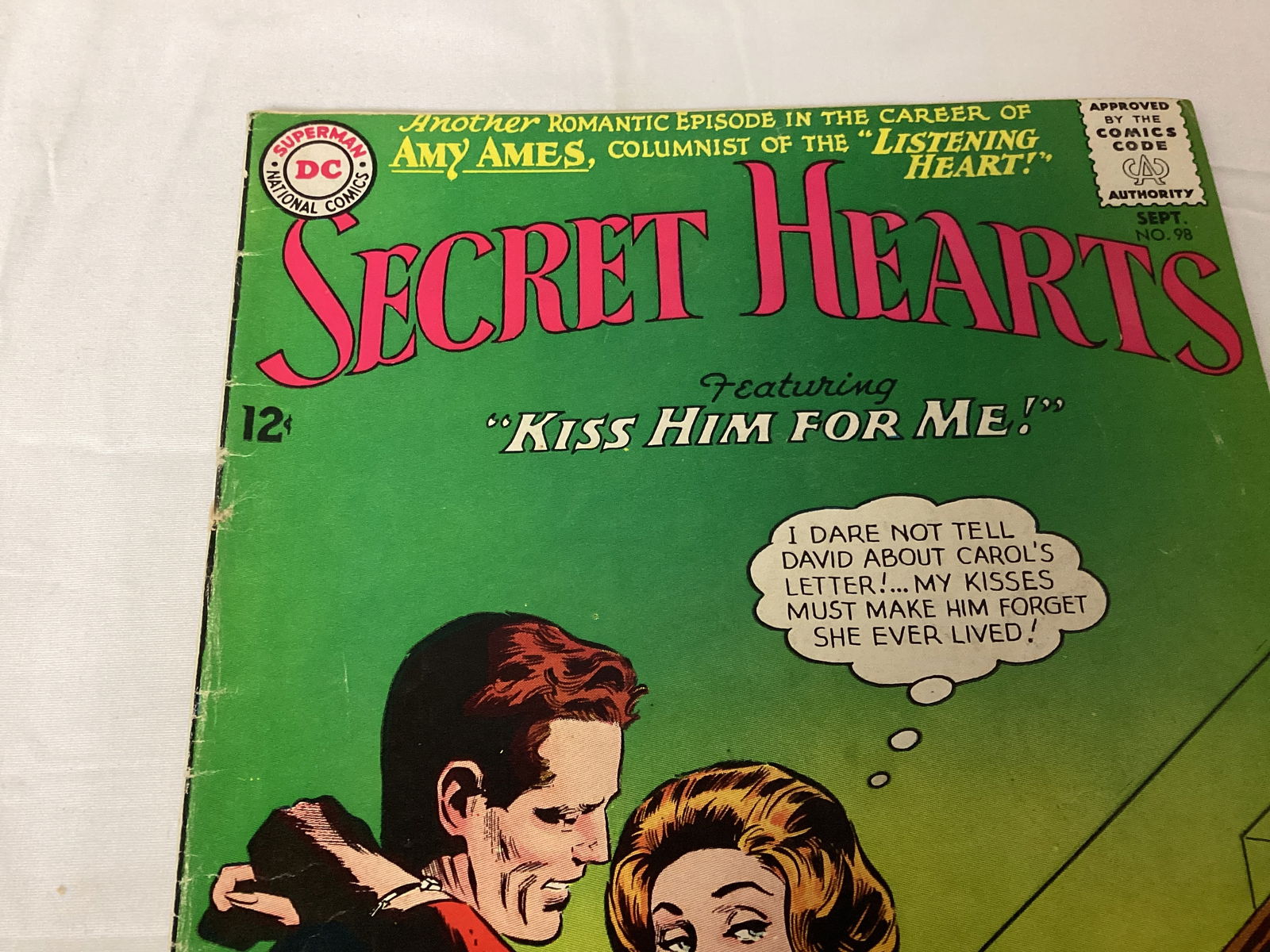 Secret Hearts 98 DC Comic Book - 2