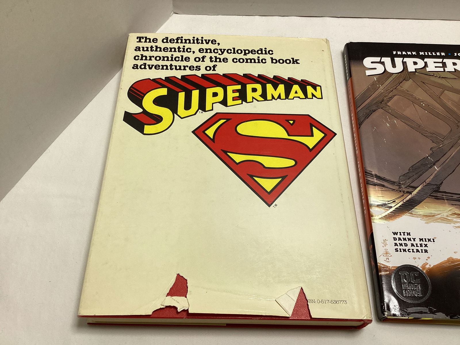 Three DC Superman Graphic Novel and History Books - 3