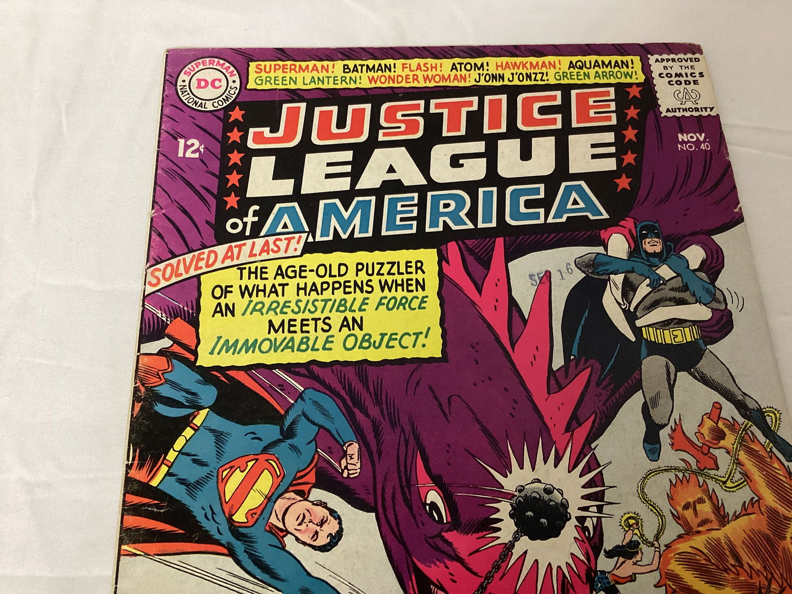 Justice League of America 40 DC Comic Book - 2