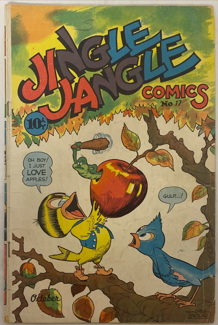 Jingle Jangle Comics 17 Eastern Color Comic Book: 1945, Please preview and see all photos for condition