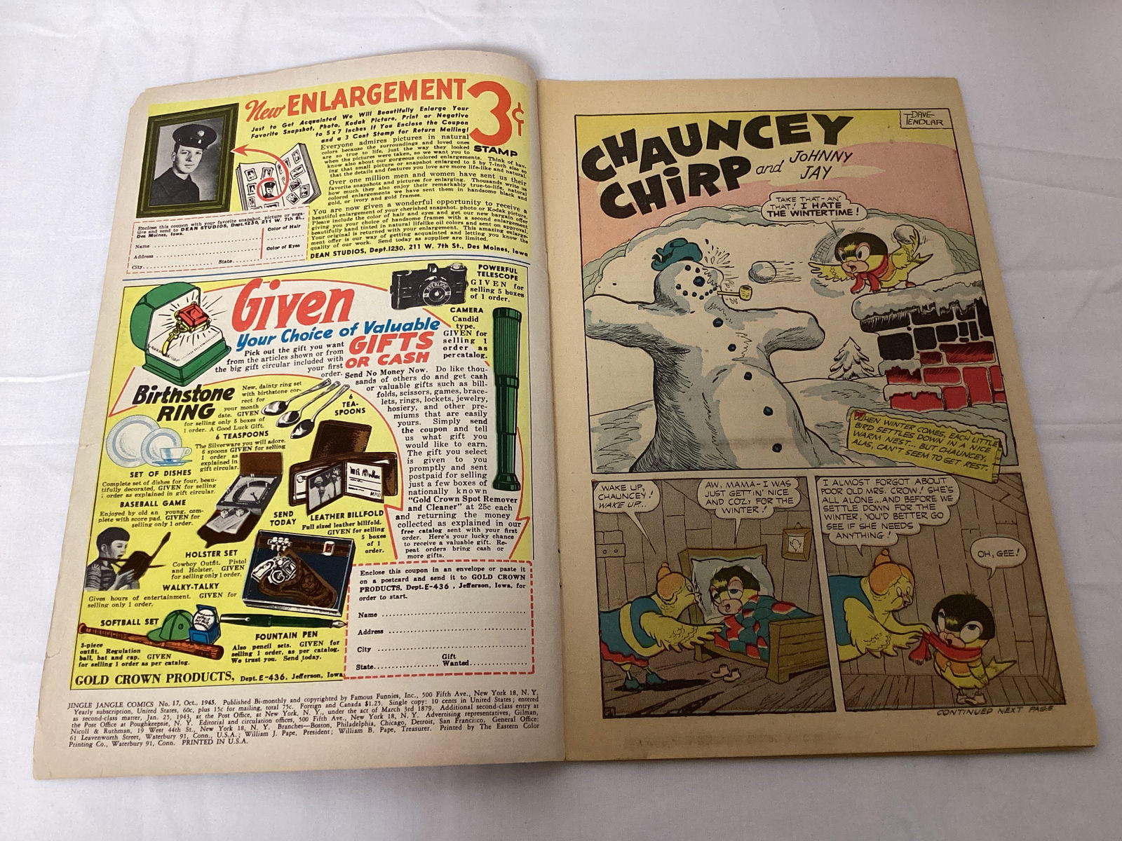 Jingle Jangle Comics 17 Eastern Color Comic Book - 6