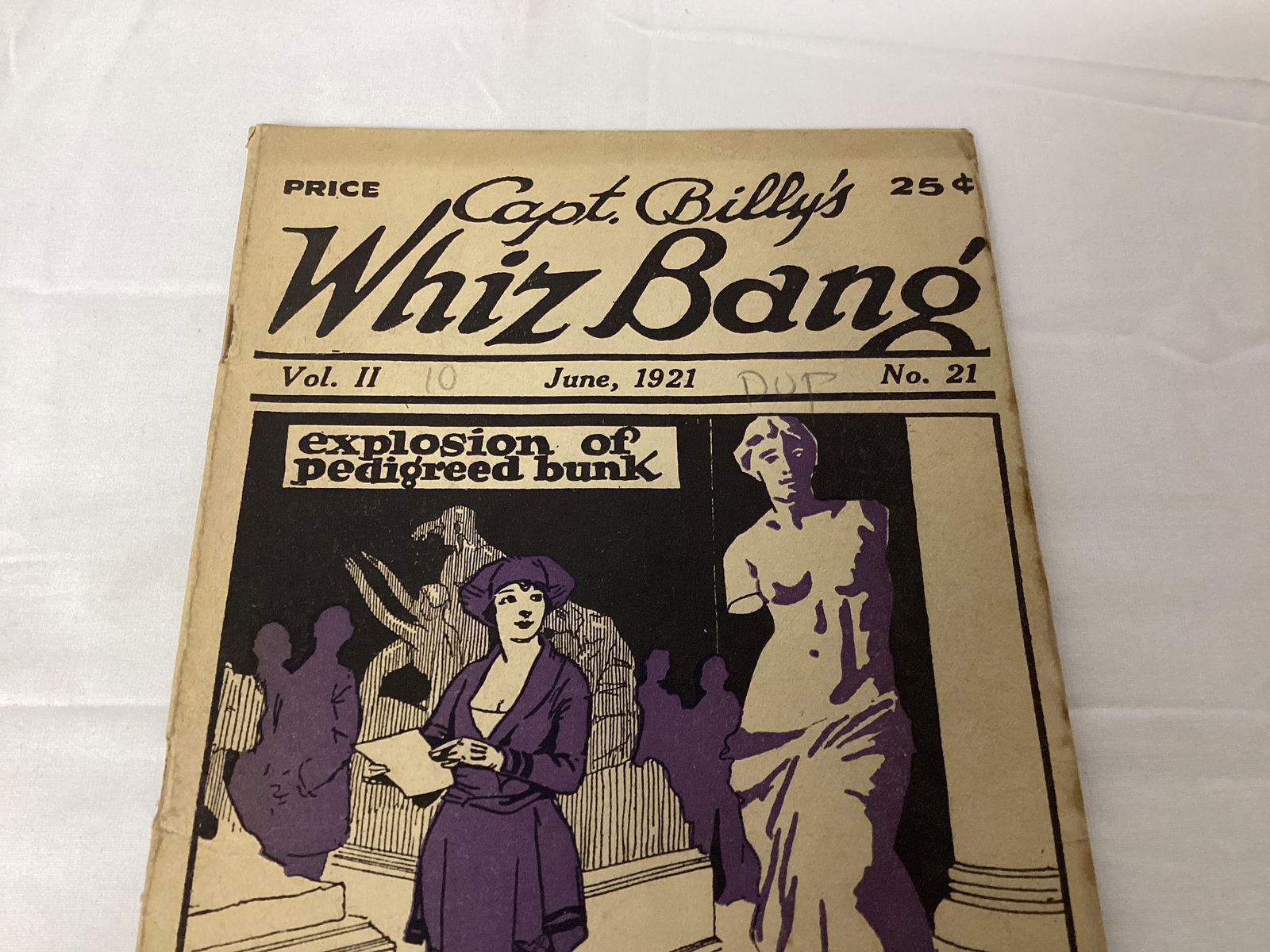 Captain Billy's Whiz Bang Vol. 11 Issue 21 Ash Can - 2