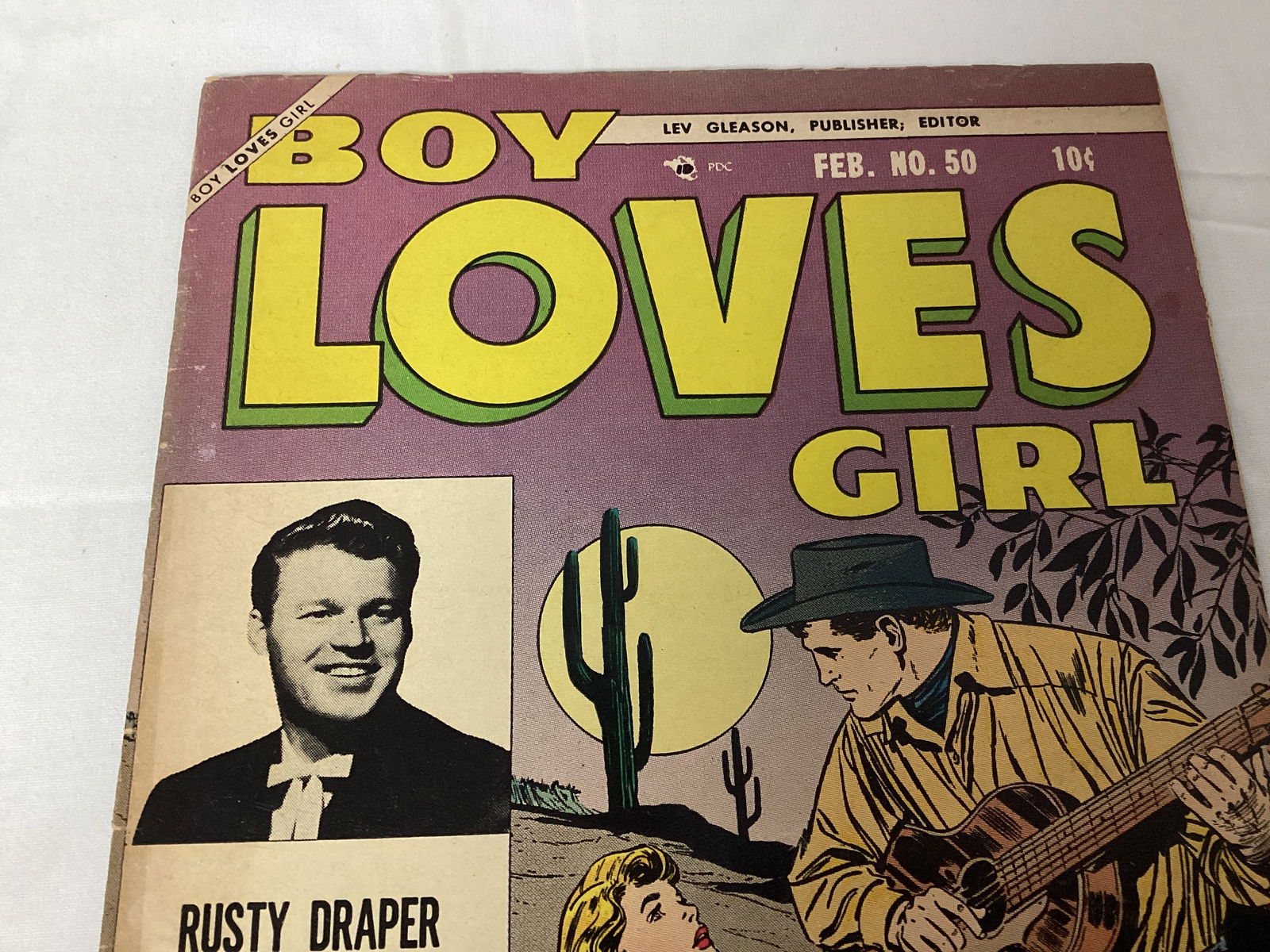 Boy Loves Girl 50 Lev Gleason Comic Book - 2