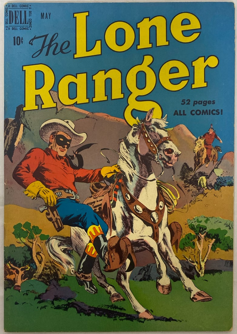 The Lone Ranger 23 Dell Comic Book (1 of 8)