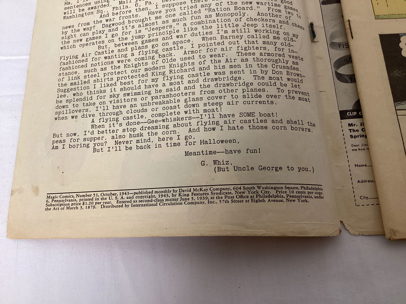 Magic Comics 51 King Comic Book - 7