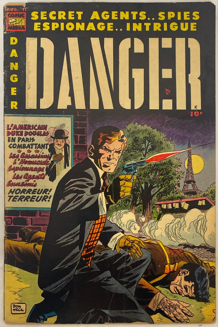 Danger 11 Comic Media Comic Book (1 of 8)