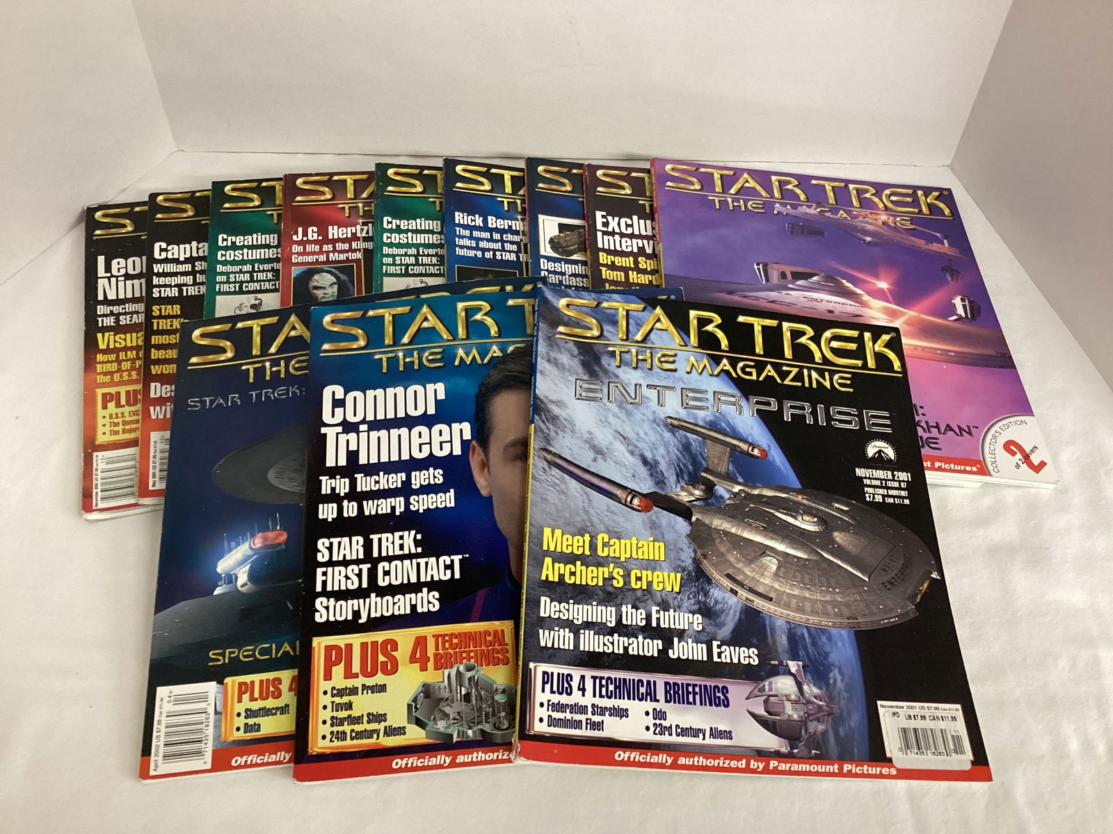 Star Trek Magazines: .