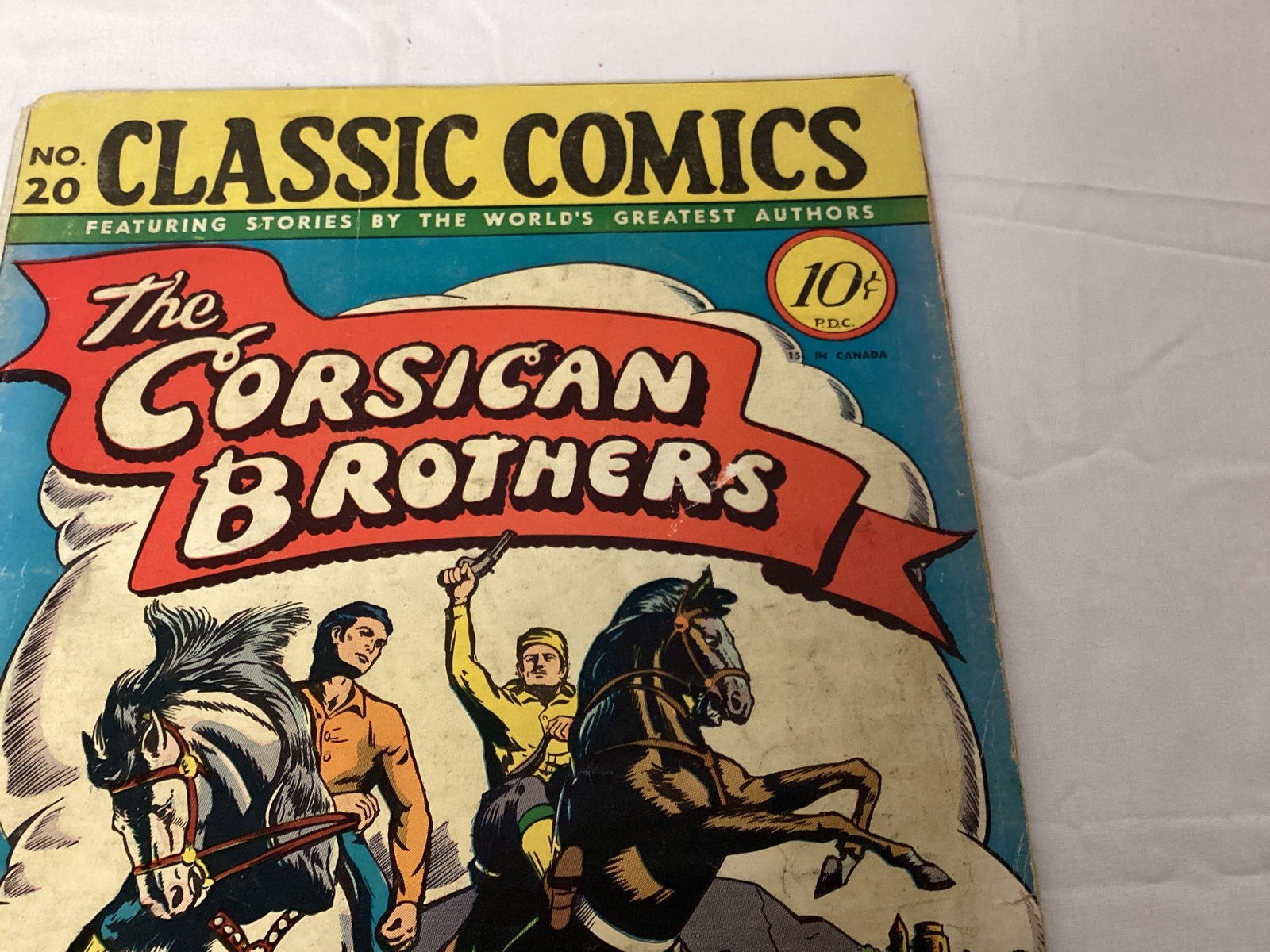 Classic Comics 20 Corsican Brothers Comic Book - 3