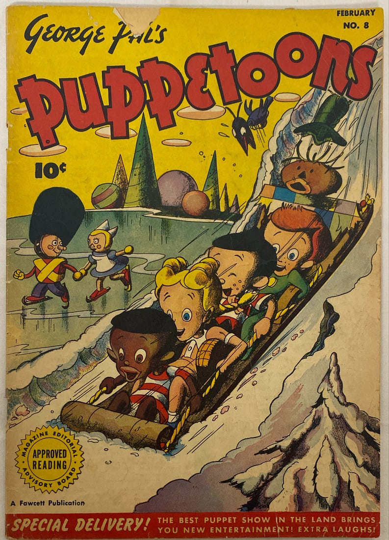 George Pal's Puppetoons 8 Fawcett Comic Book: 1947, Please preview and see all photos for condition