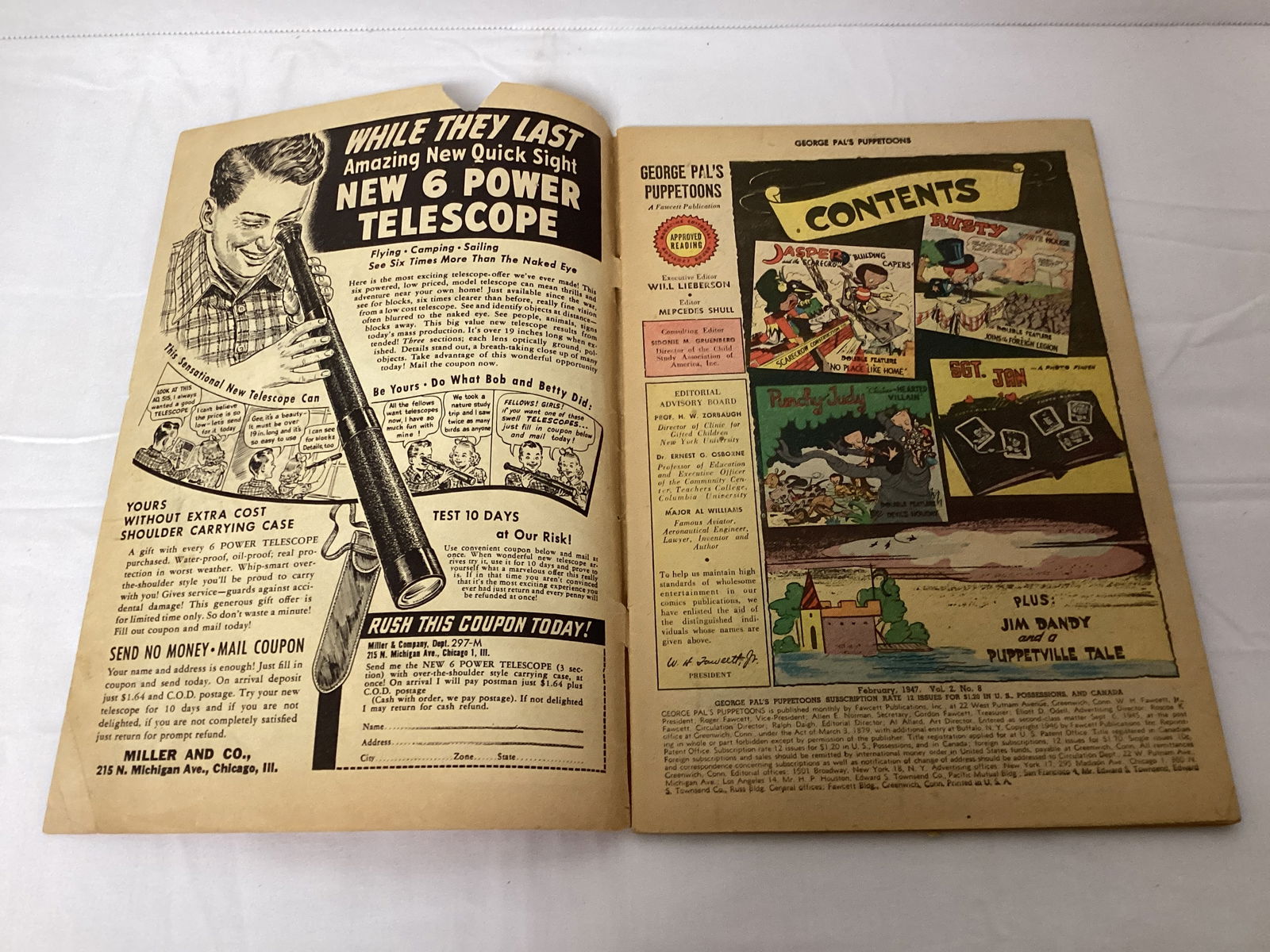 George Pal's Puppetoons 8 Fawcett Comic Book - 6