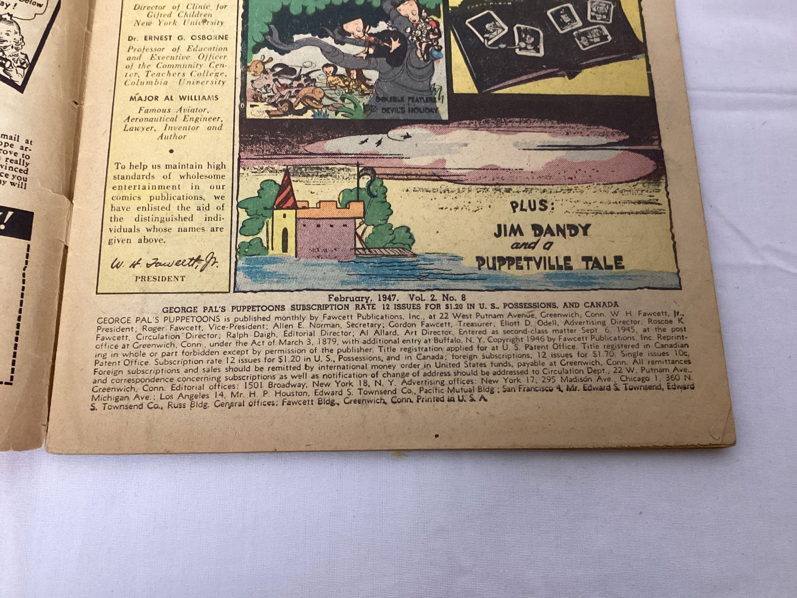 George Pal's Puppetoons 8 Fawcett Comic Book - 7