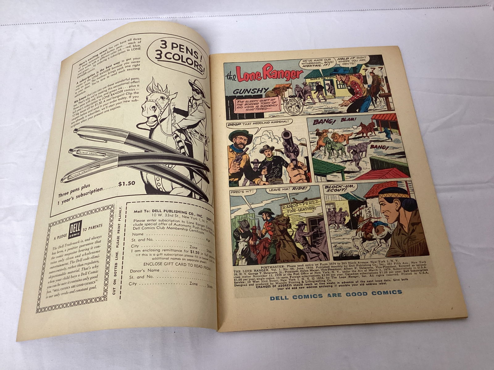 Lone Ranger 96 Dell Comic Book - 6