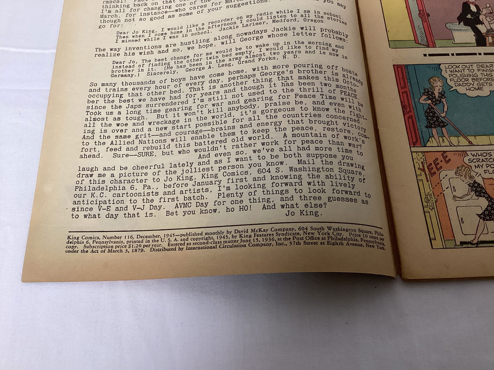 King Comics 116 Comic Book - 7