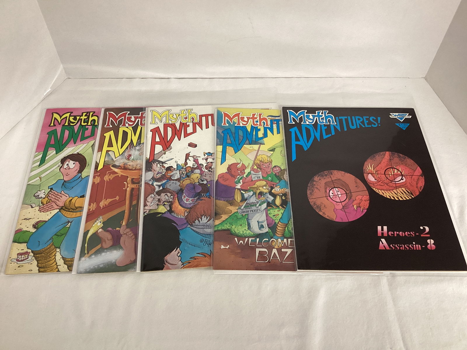 Myth Adventures Graphic Novel Magazines: . 