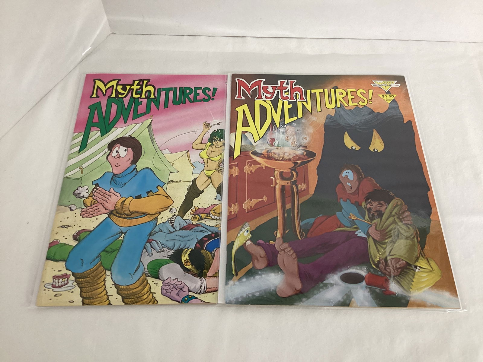 Myth Adventures Graphic Novel Magazines - 3