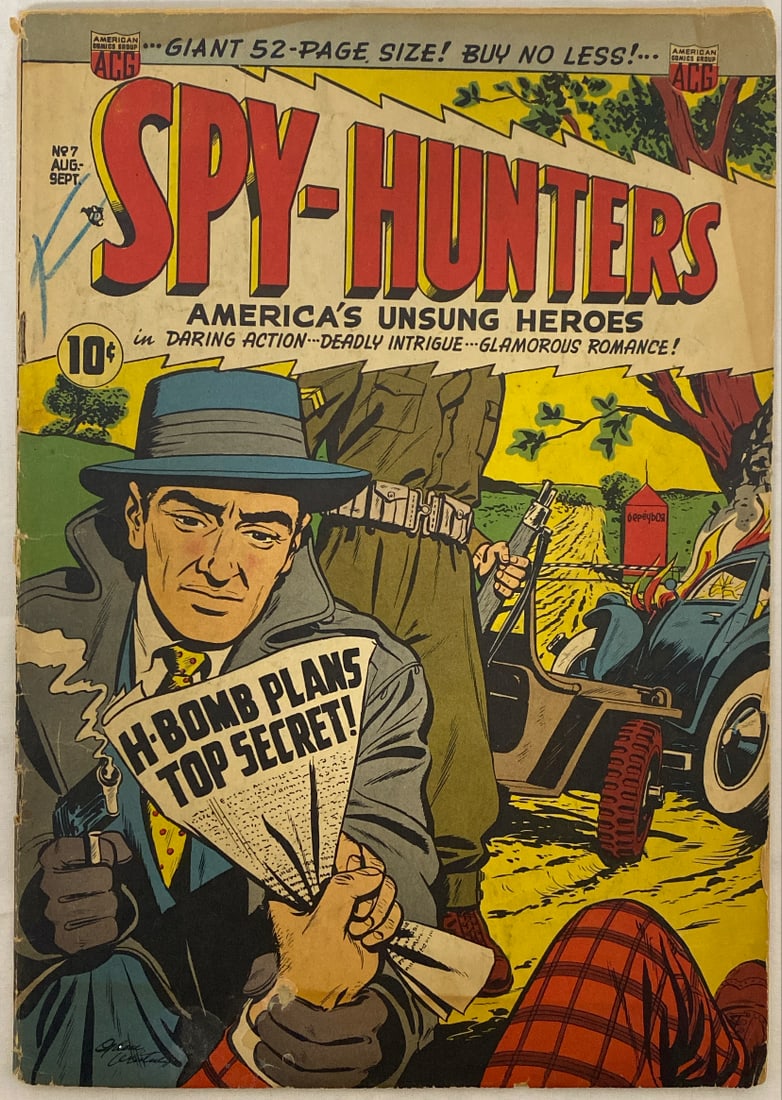 Spy Hunters 7 ACG Comic Book (1 of 8)