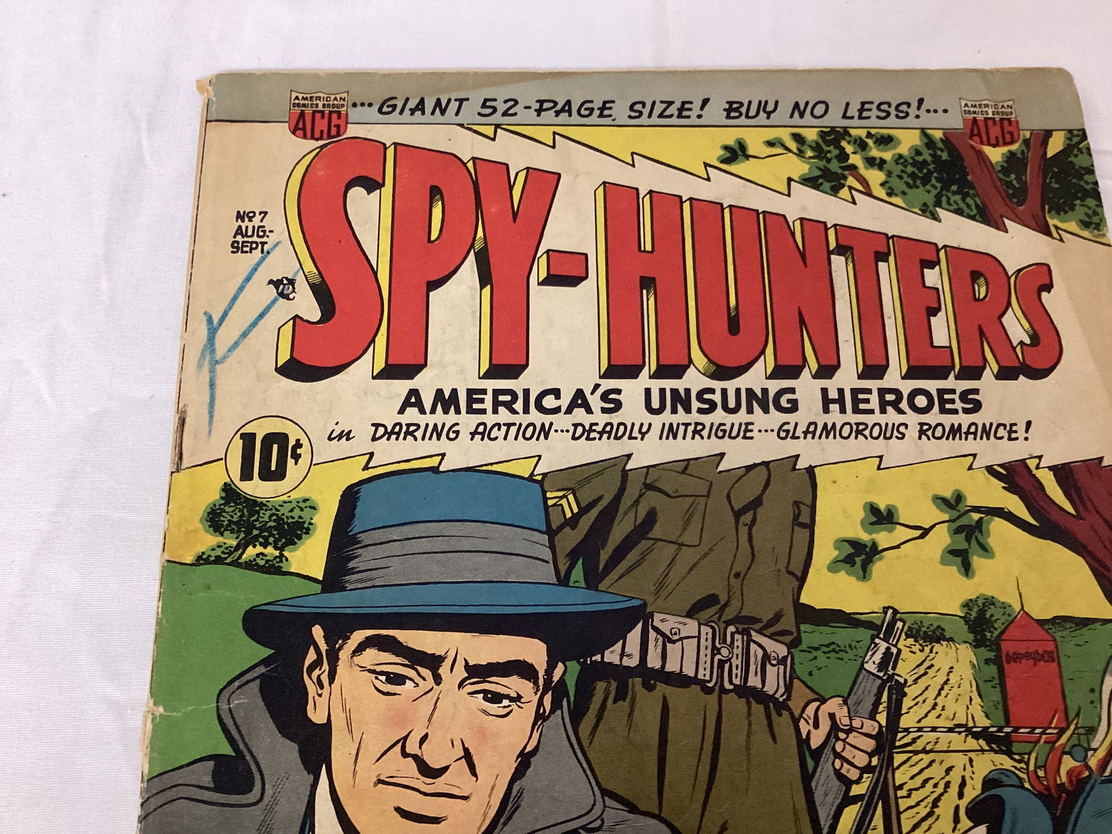 Spy Hunters 7 ACG Comic Book - 2