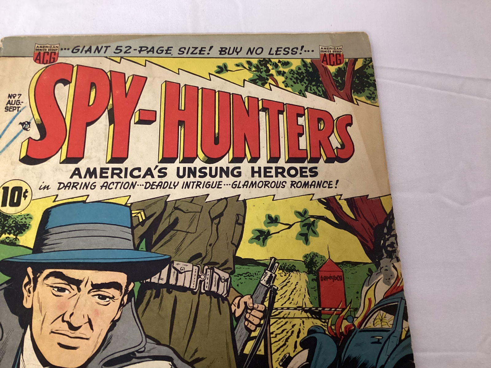Spy Hunters 7 ACG Comic Book - 3