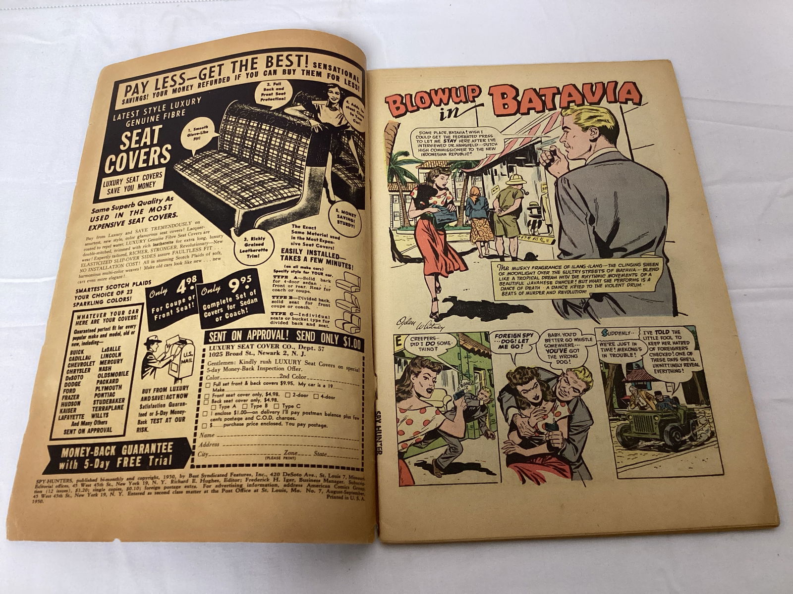 Spy Hunters 7 ACG Comic Book - 6