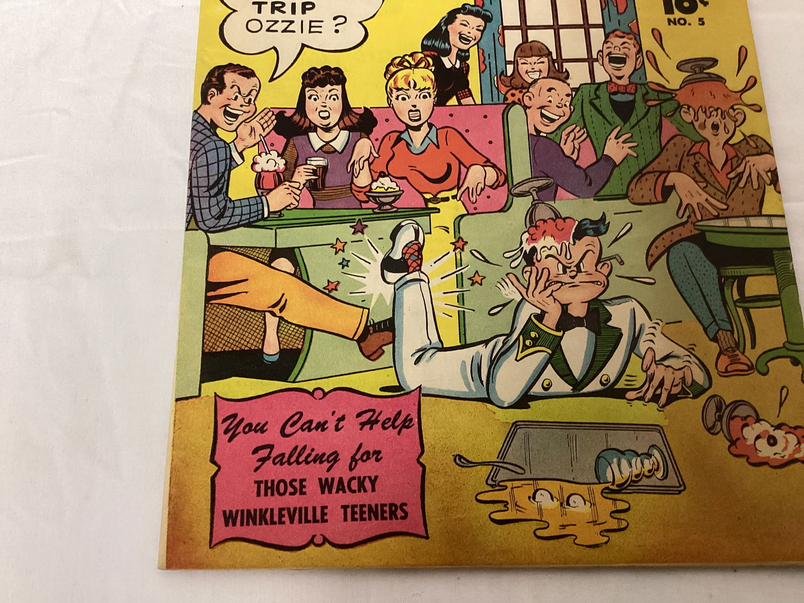 Ozzie and Babs 5 Fawcett Comic Book - 4