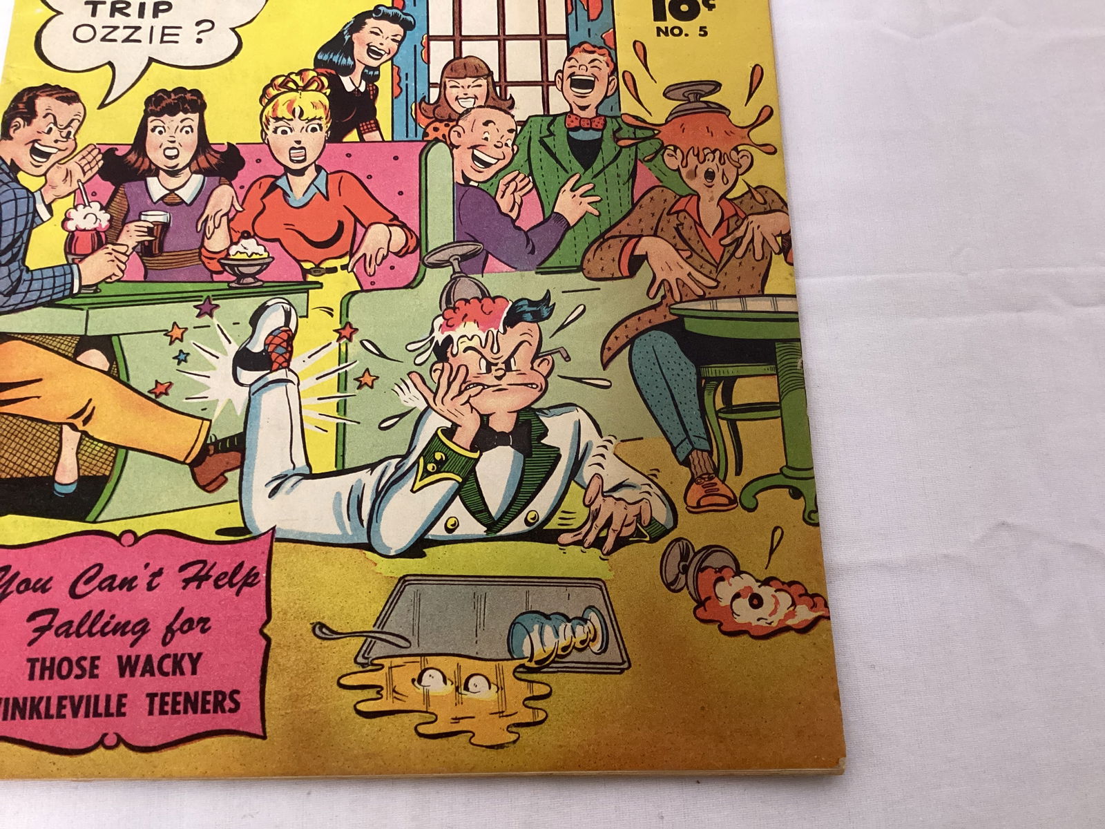 Ozzie and Babs 5 Fawcett Comic Book - 5