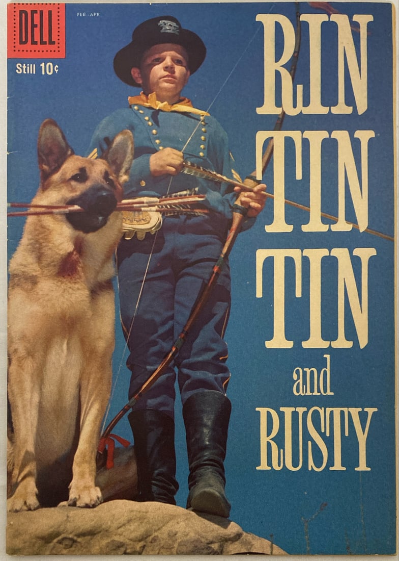 Rin Tin Tin and Rusty 29 Dell Comic Book (1 of 8)