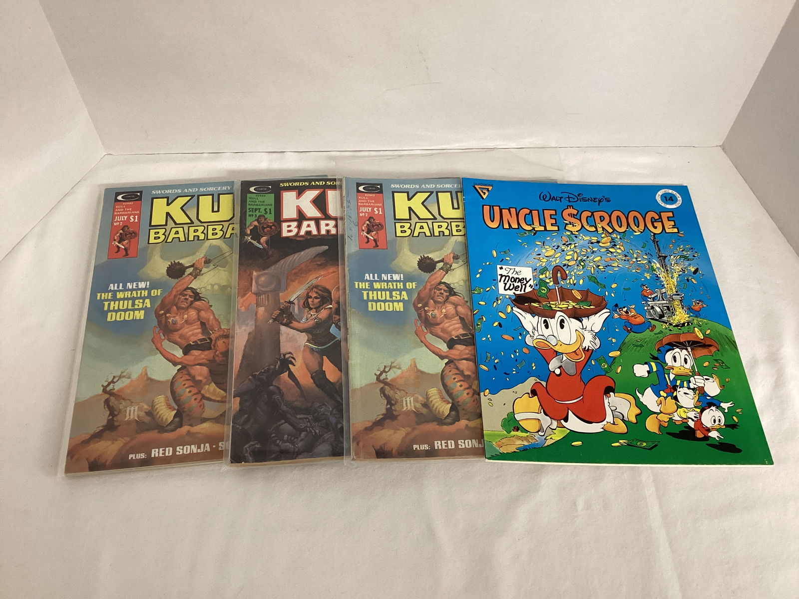 Kull and Uncle Scrooge Graphic Novels (1 of 4)