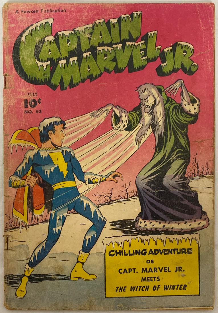 Captain Marvel Jr 63 Fawcett Comic Book (1 of 8)