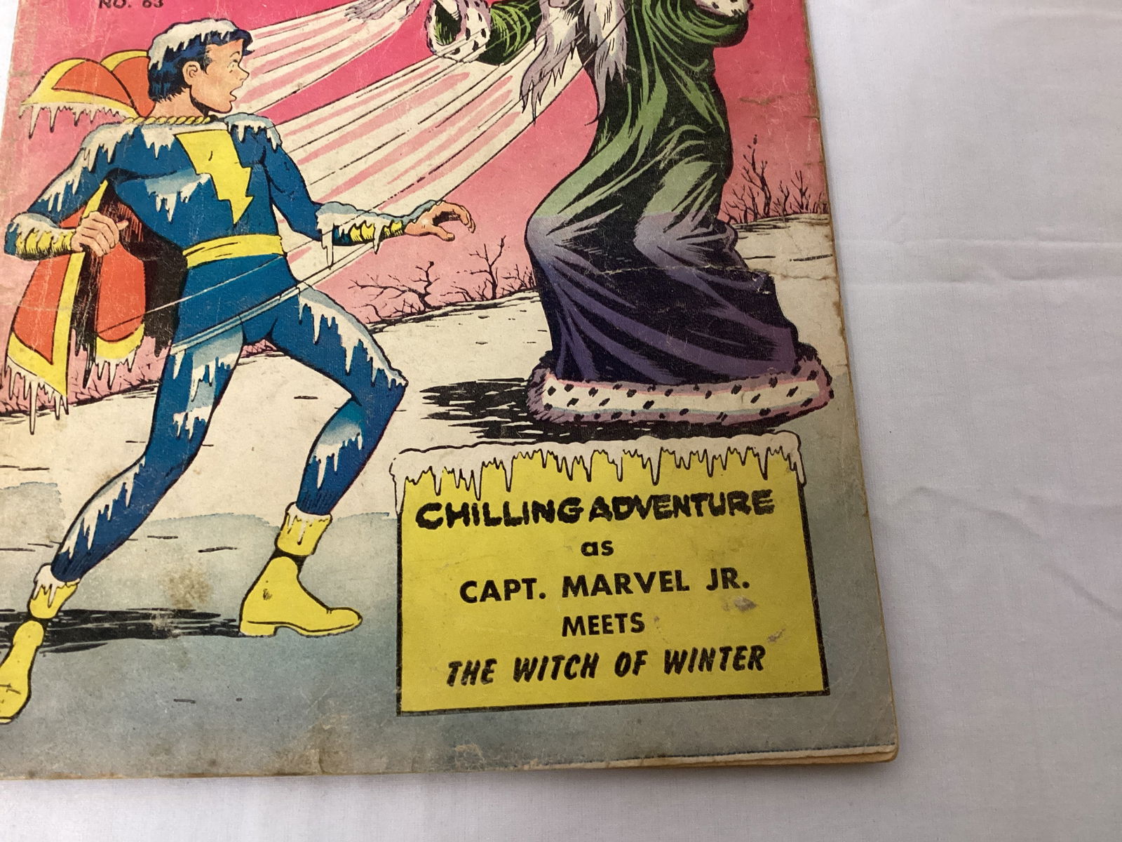 Captain Marvel Jr 63 Fawcett Comic Book - 5