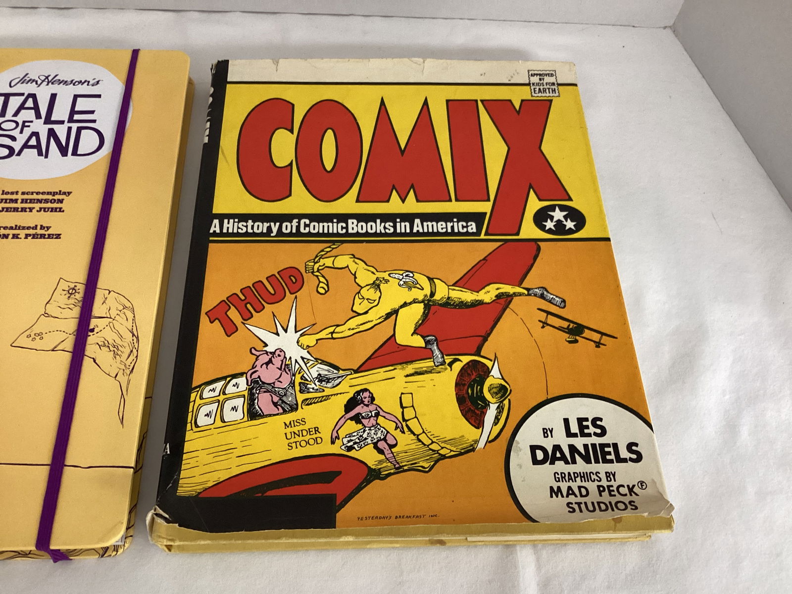 Comic Book History Book and Jim Henson Graphic Novel - 2
