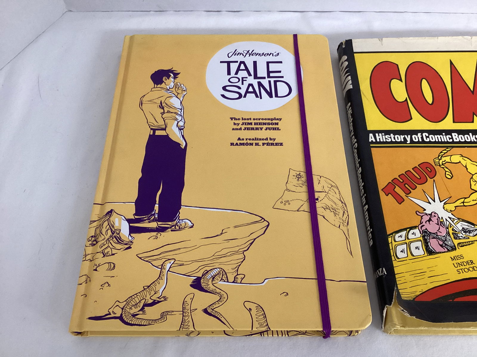 Comic Book History Book and Jim Henson Graphic Novel - 3