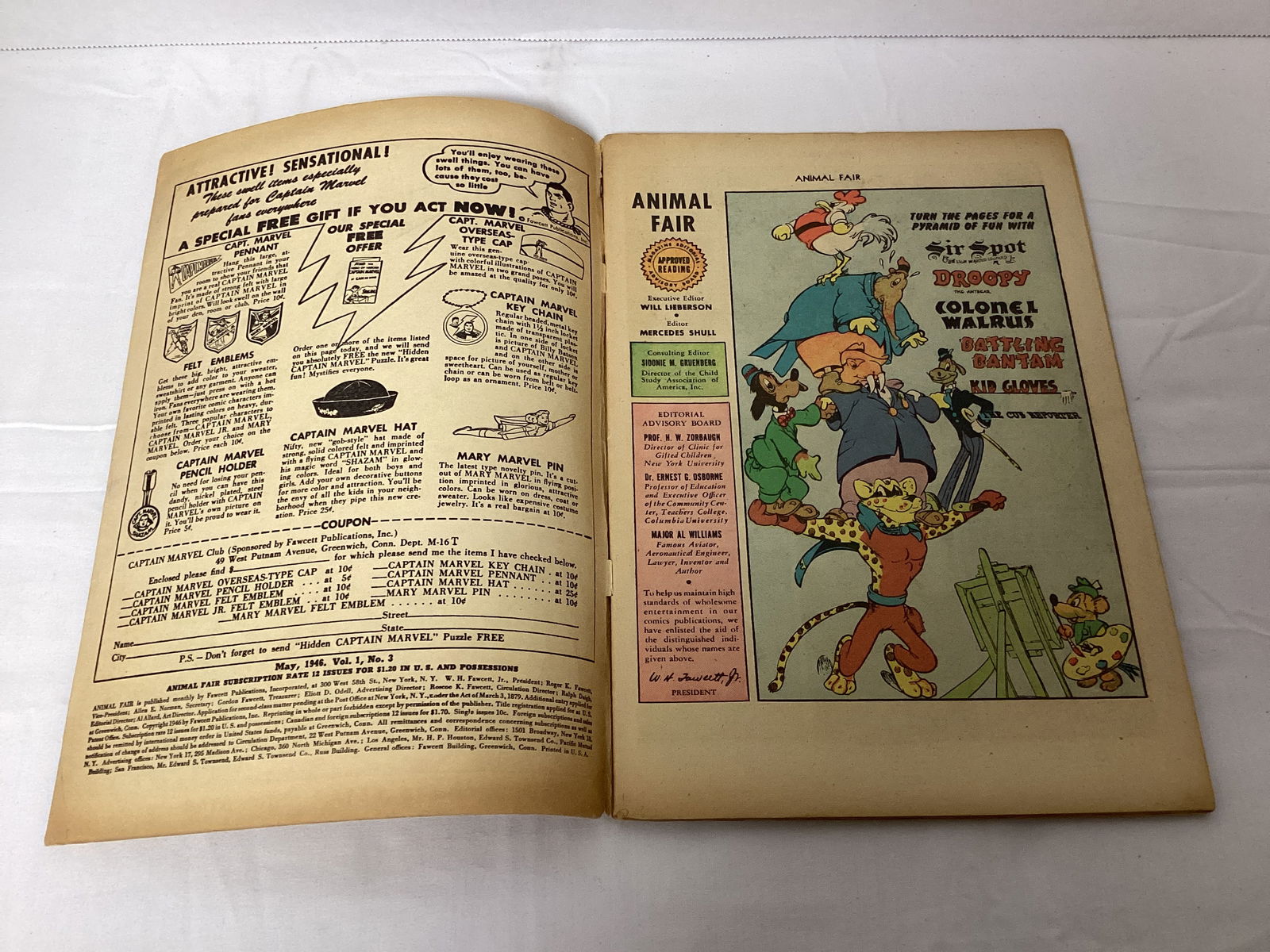 Animal Fair 3 Fawcett Comic Book - 6