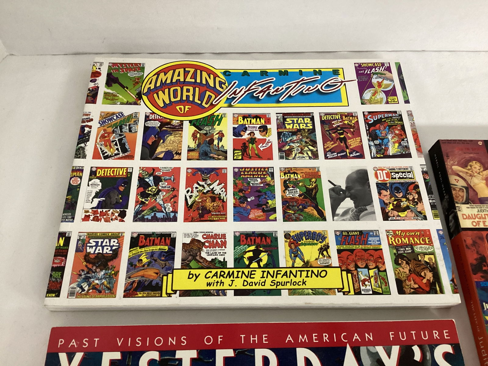 Three Comic Book Artist and Writer Books - 2