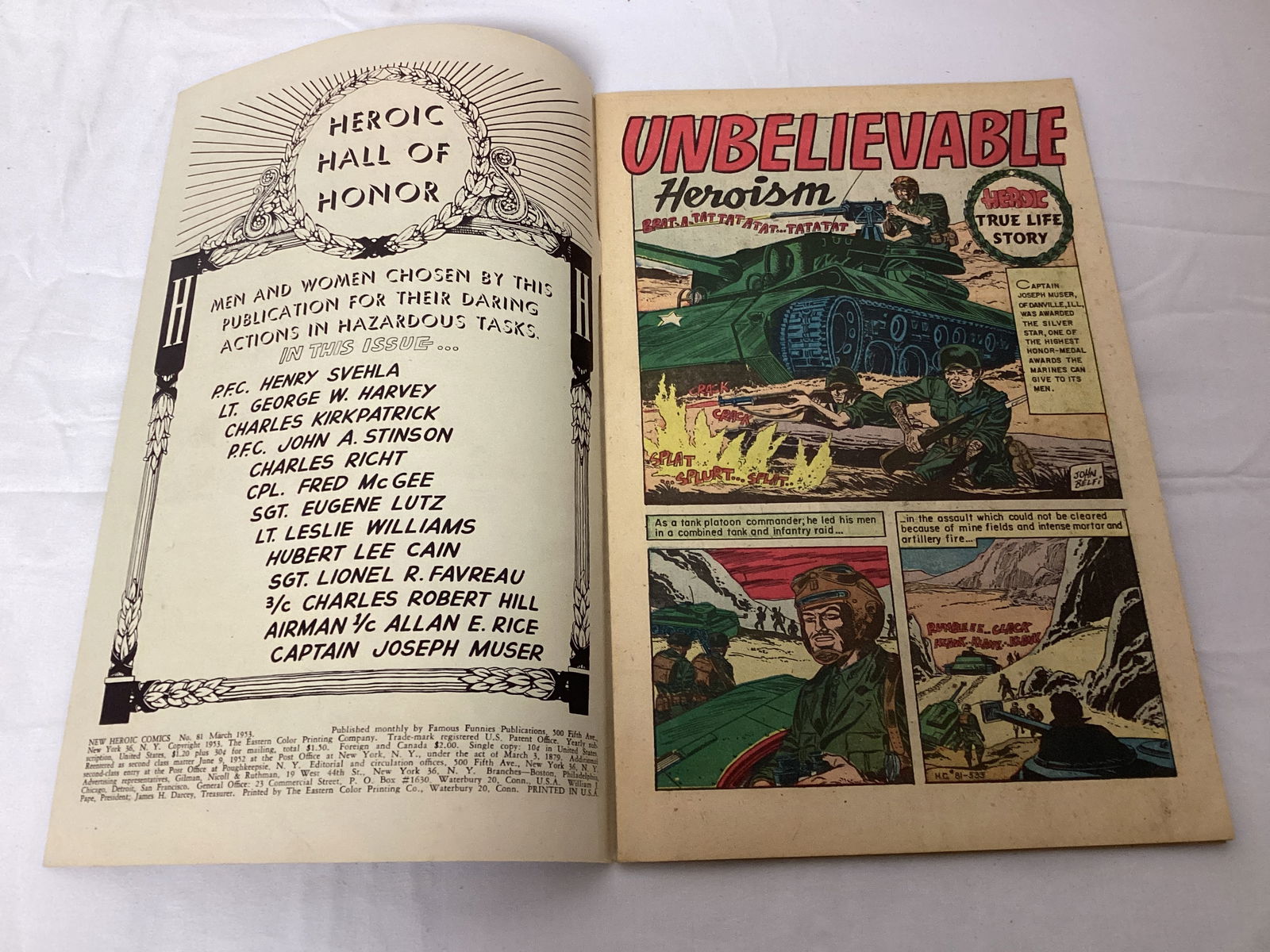 New Heroic Comics 81 Famous Funnies Comic Book - 6