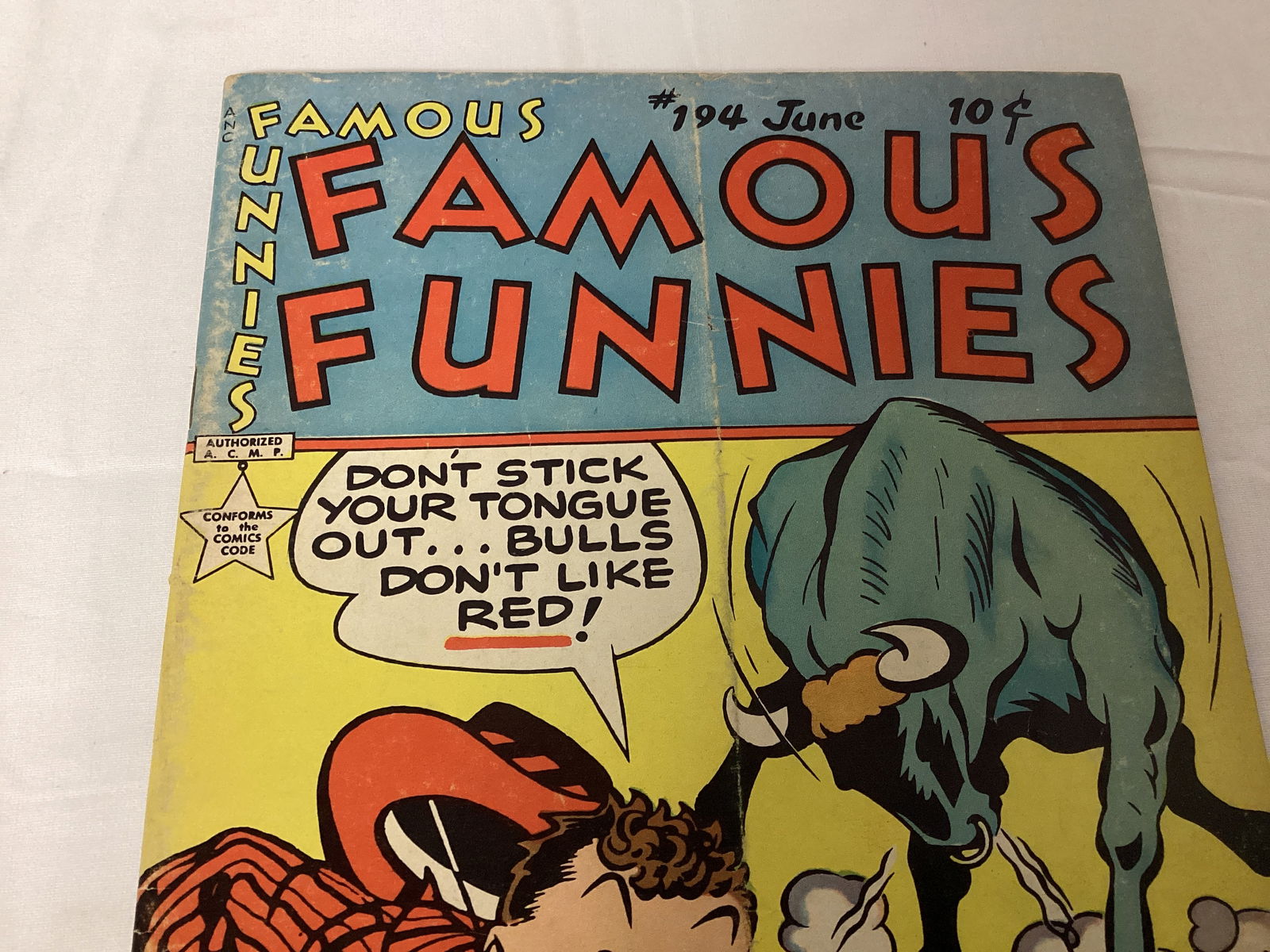 Famous Funnies 194 Comic Book - 2