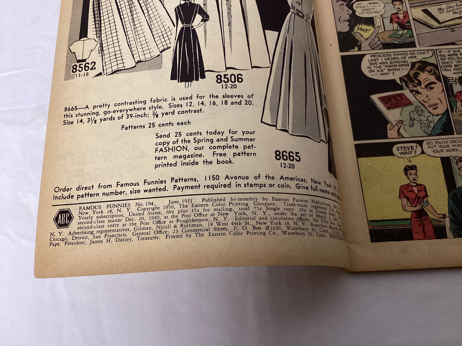 Famous Funnies 194 Comic Book - 7