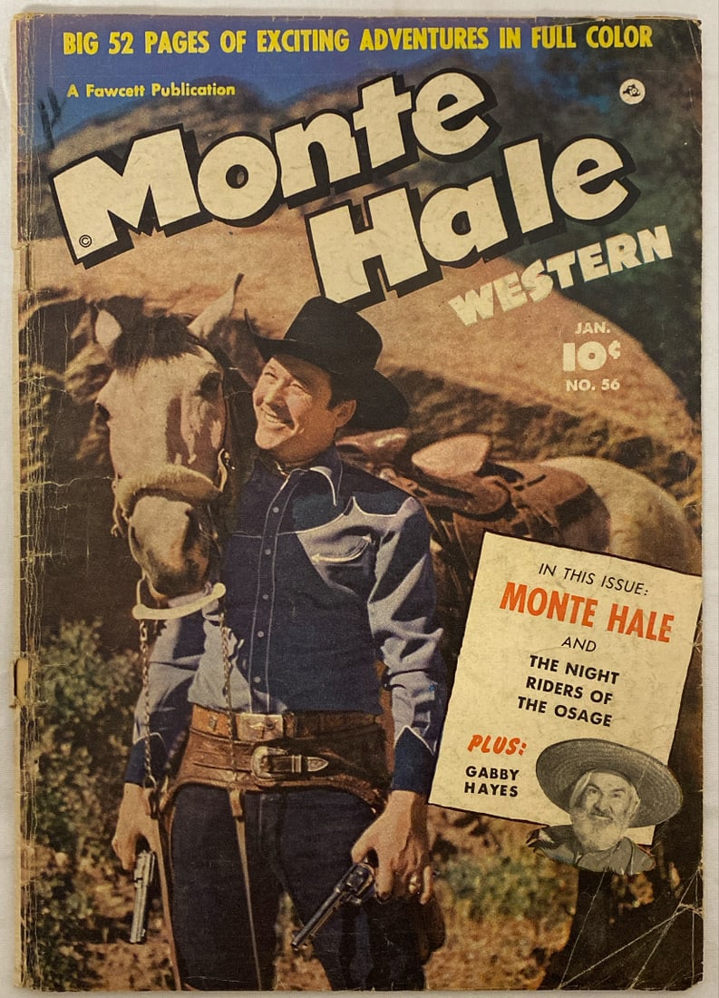 Monte Hale Western 56 Fawcett Comic Book (1 of 8)