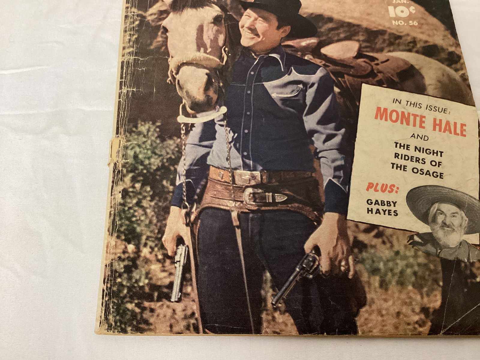 Monte Hale Western 56 Fawcett Comic Book - 4