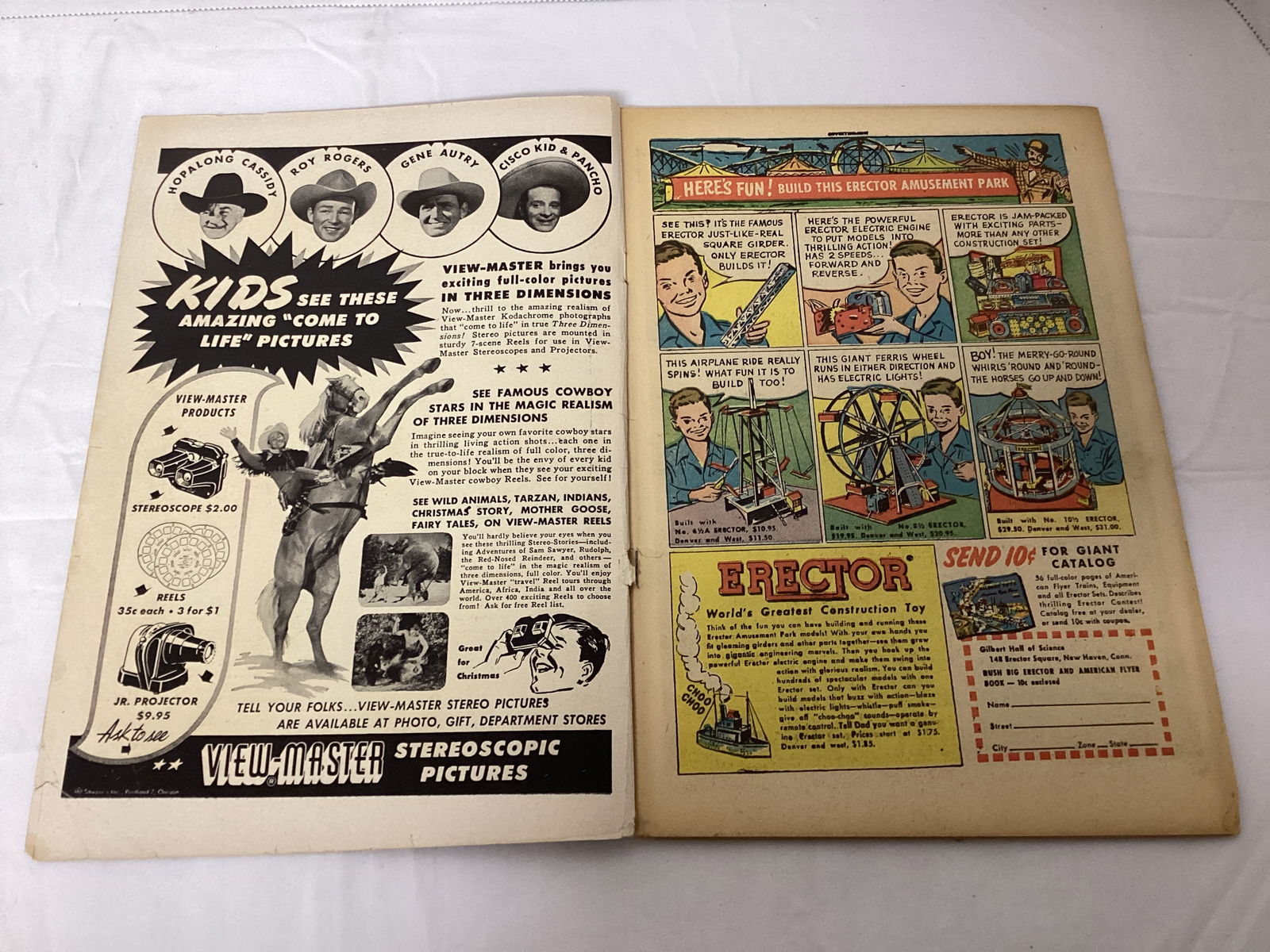 Monte Hale Western 56 Fawcett Comic Book - 6