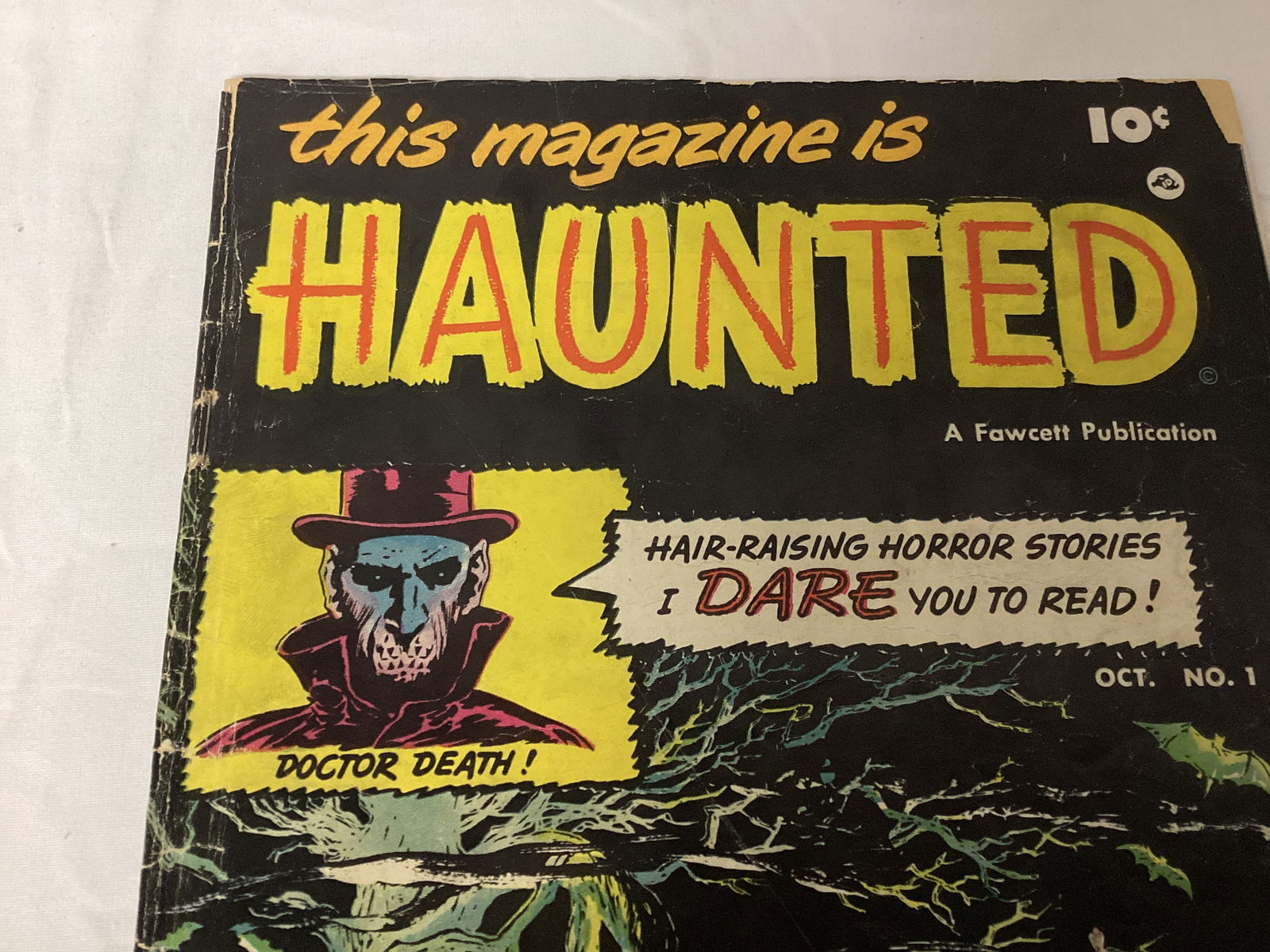 This Magazine is Haunted 1 Fawcett Comic Book - 2