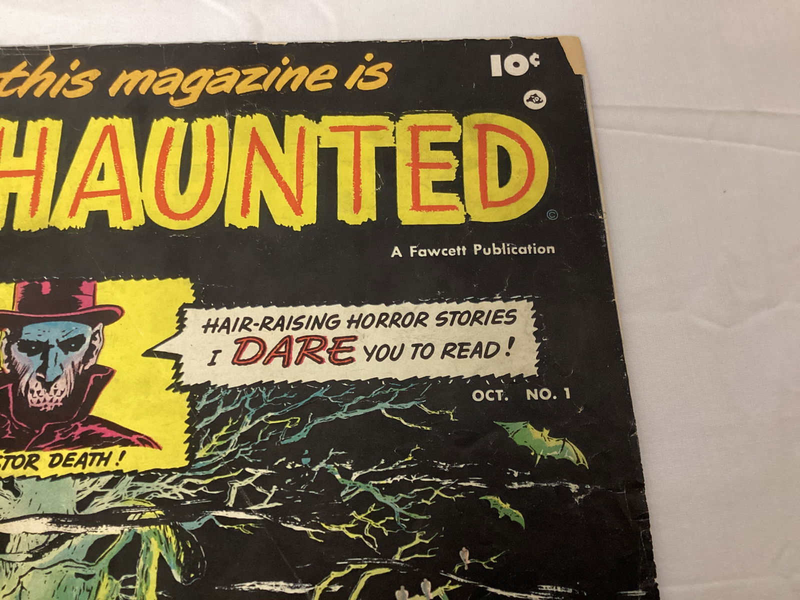 This Magazine is Haunted 1 Fawcett Comic Book - 3
