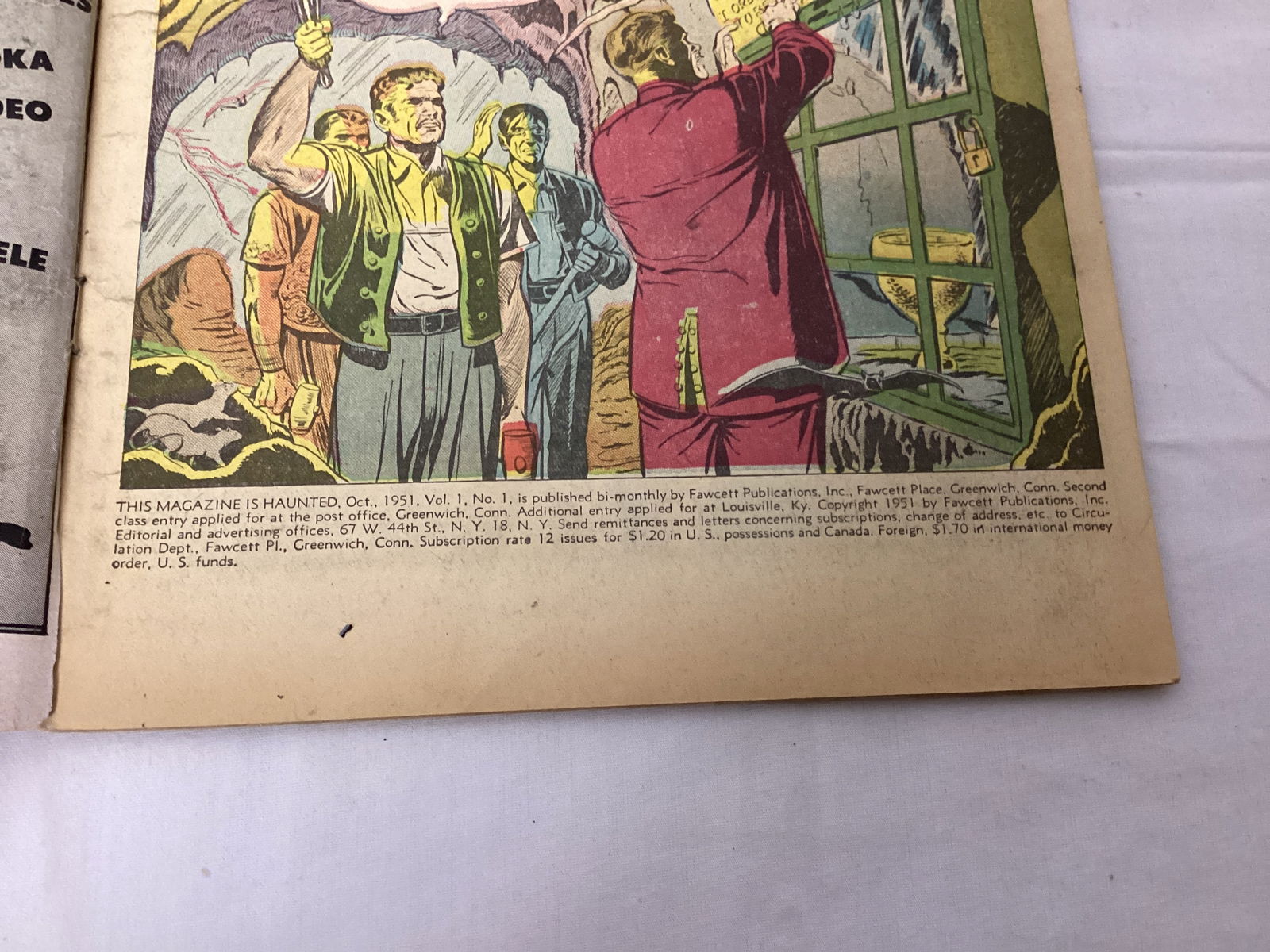 This Magazine is Haunted 1 Fawcett Comic Book - 7