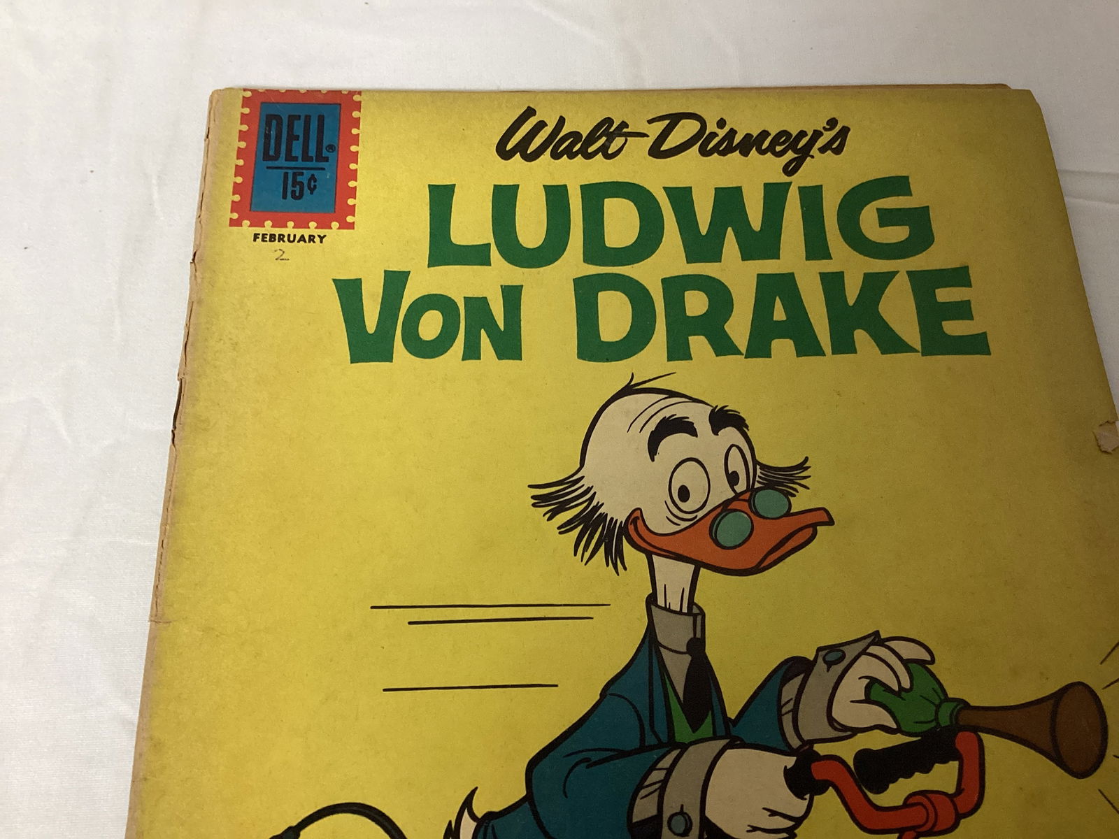 Walt Disney's Ludwig Von Drake 2 Dell Comic Book - 2