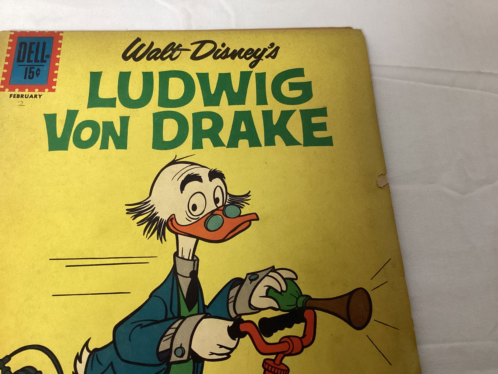Walt Disney's Ludwig Von Drake 2 Dell Comic Book - 3