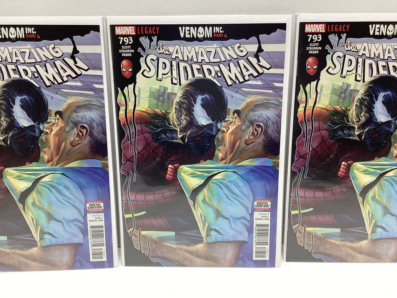 Three Amazing Spider-Man 793 Marvel Comic Books - 3