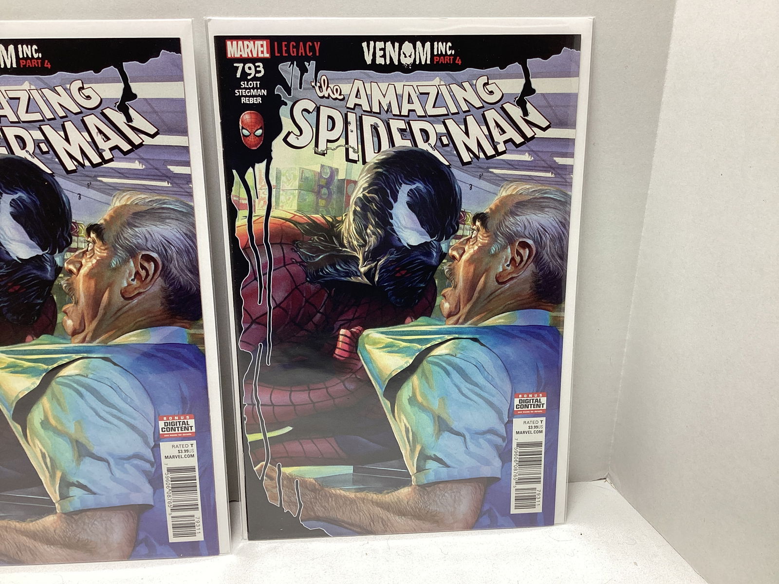 Three Amazing Spider-Man 793 Marvel Comic Books - 4