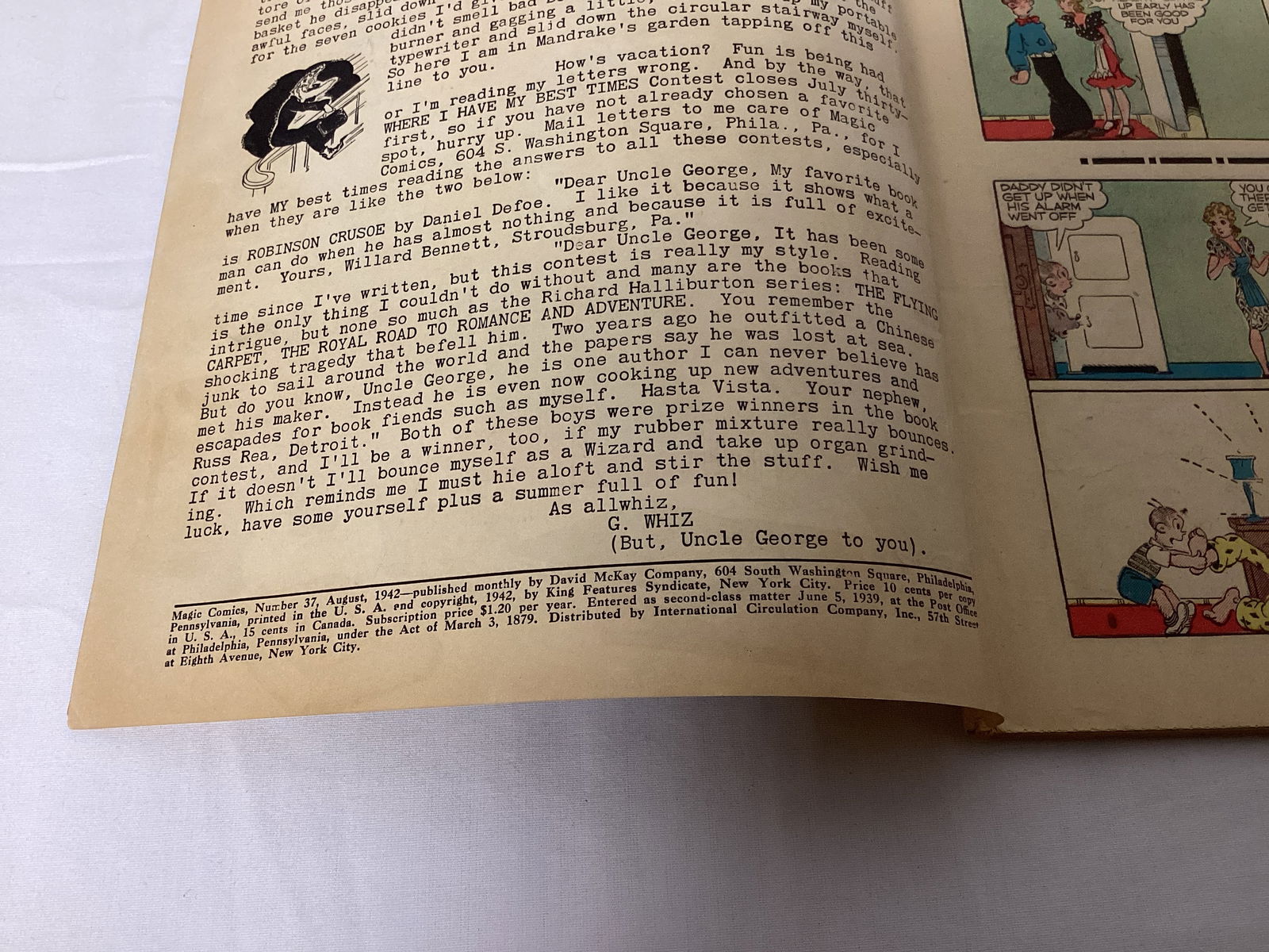 Magic Comics 37 King Comic Book - 7