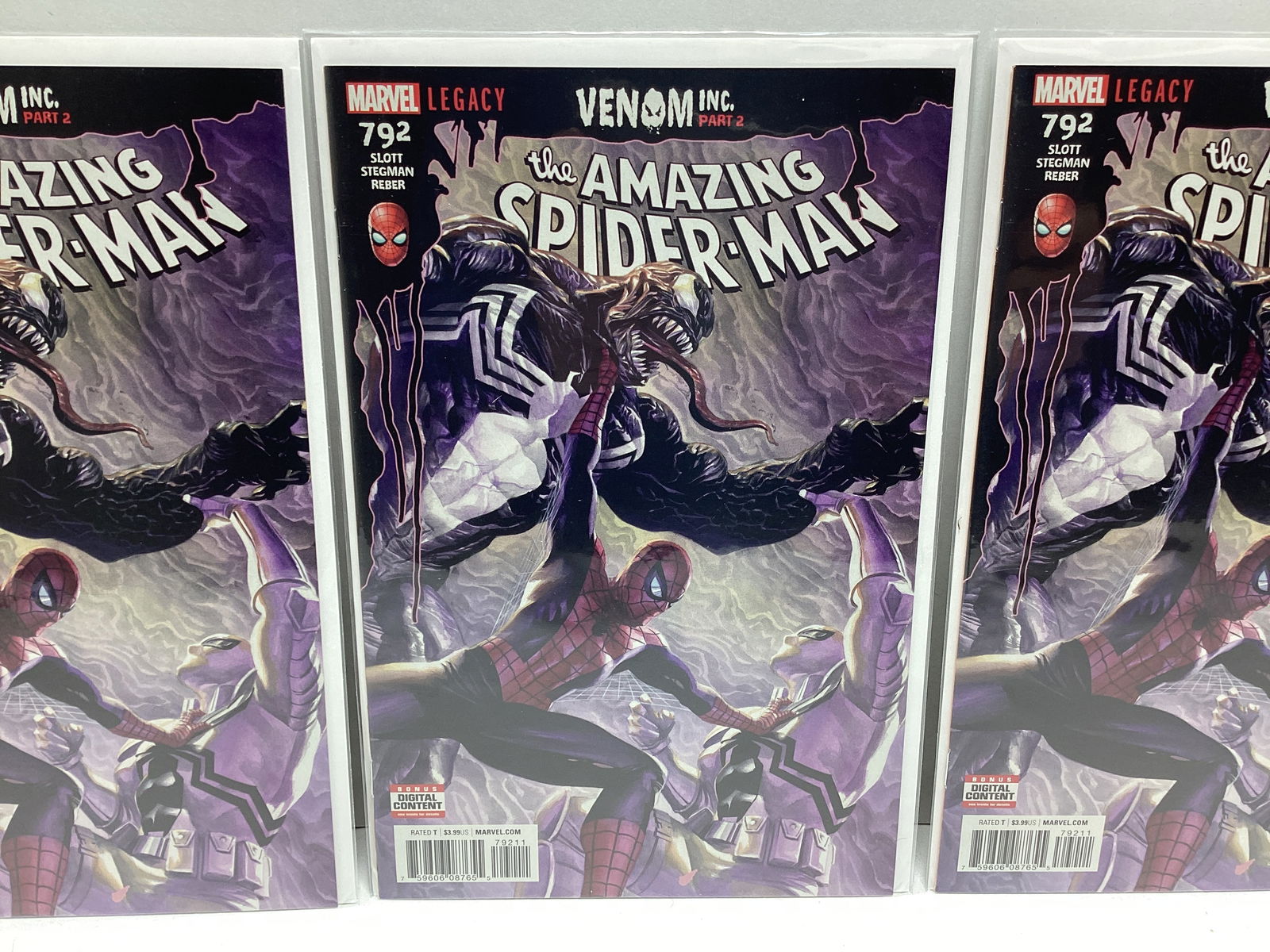Three Amazing Spider-Man 792 Marvel Comic Books - 3