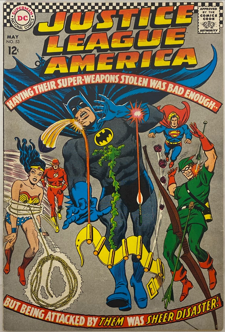 Justice League of America 53 DC Comic Book (1 of 8)