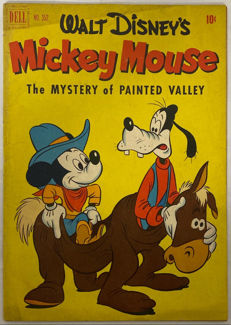Four Color 352 Dell Walt Disney Mickey Mouse Comic Book (1 of 8)